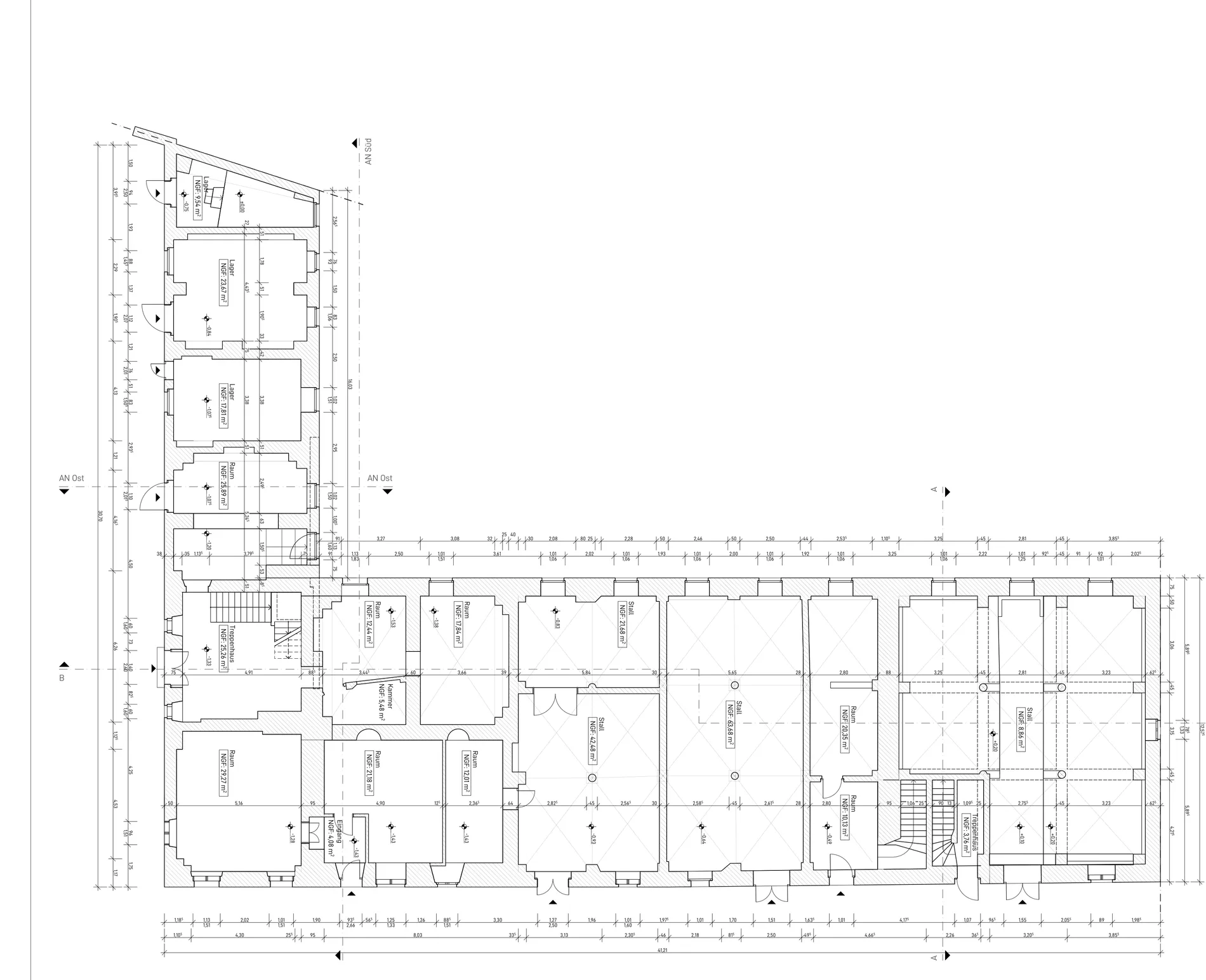Grundriss EG · BIM-Modellierung